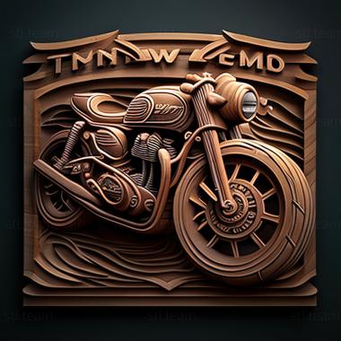 3D модель Triumph Speed Twin (STL)